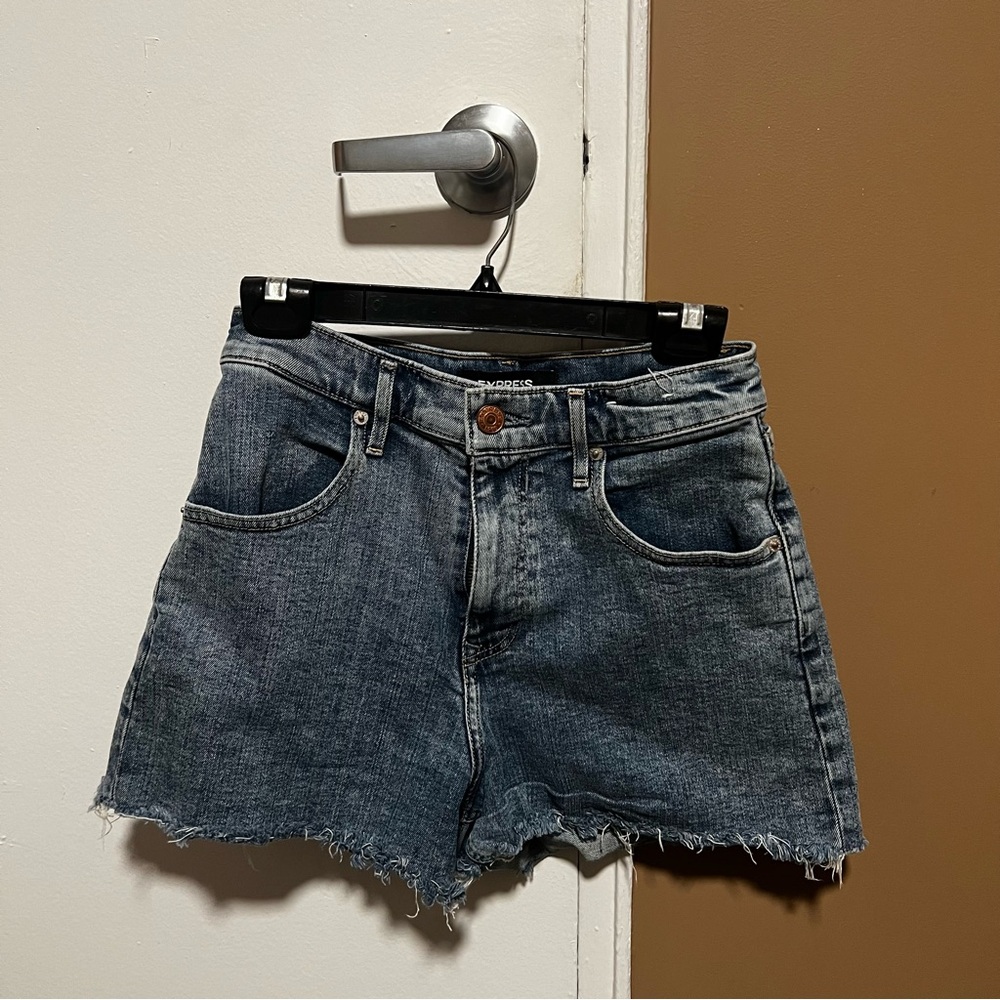 EXPRESS Denim “booty” Shorts